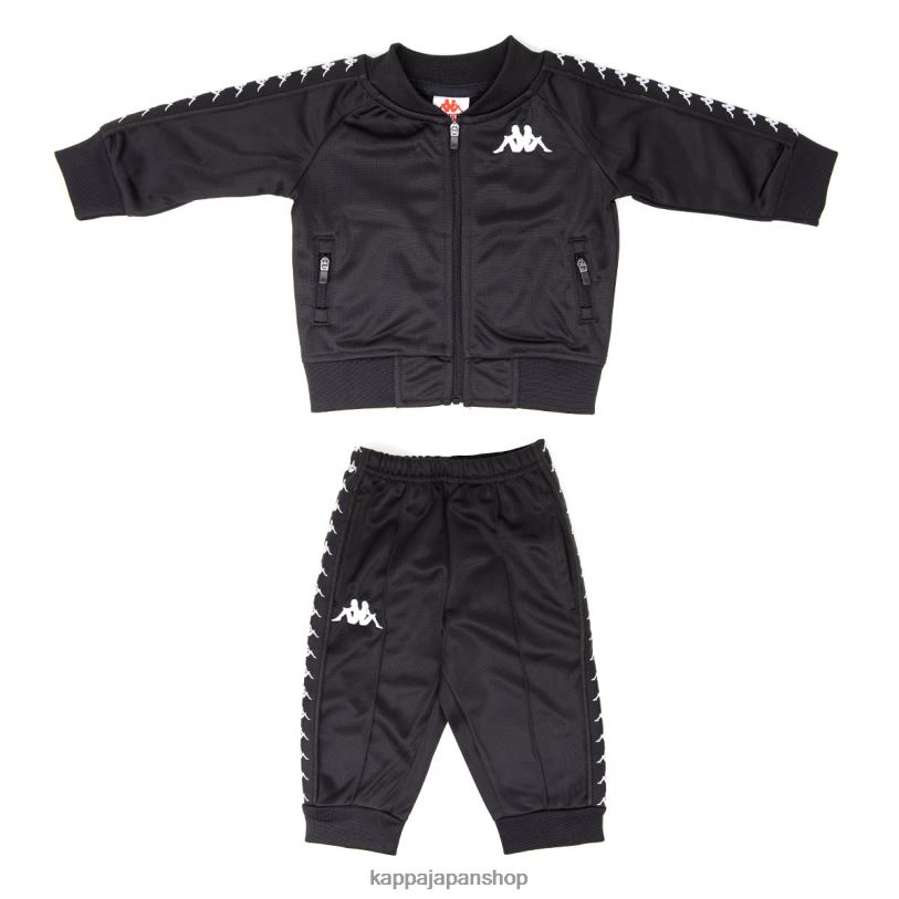 Kappa ユニセックス 幼児 222 バンダ スベイン トラックスーツ 黒 480LJ819
