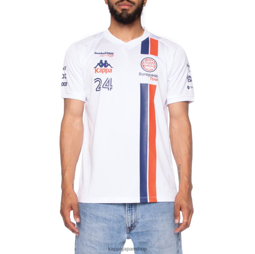 Kappa 男性 オーセンティックコリアガムボール3000ジャージ 白 480LJ206