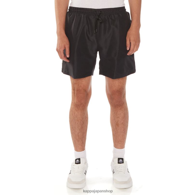 Kappa 男性 本物のグラント水泳パンツ ブラックジェット 480LJ226