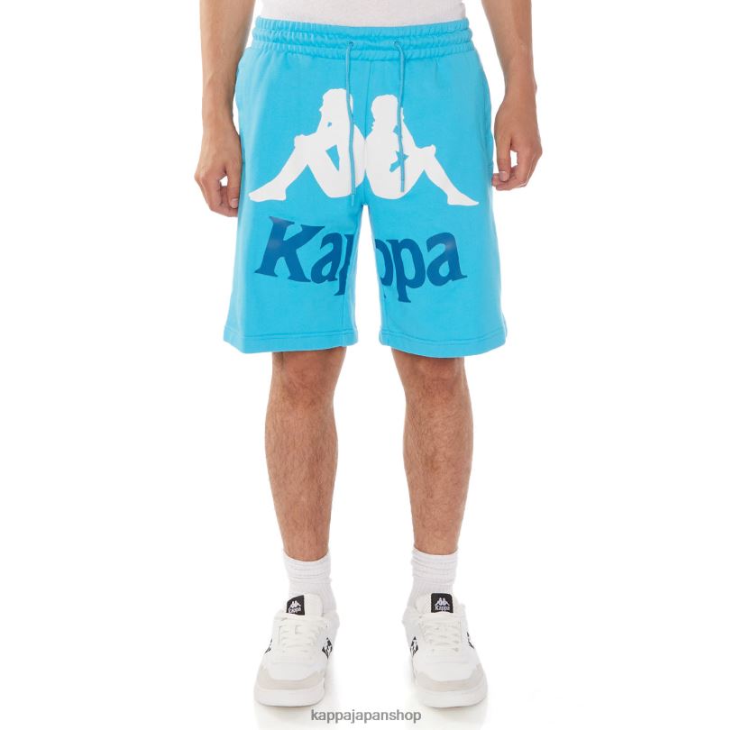 Kappa 男性 オーセンティックアンジュアンショーツ ターコイズ 480LJ231