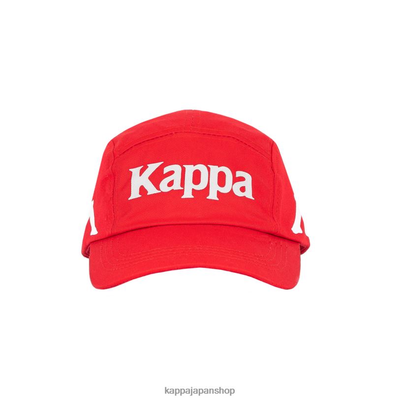 Kappa ユニセックス 本物のアンフライキャップ 赤白 480LJ295