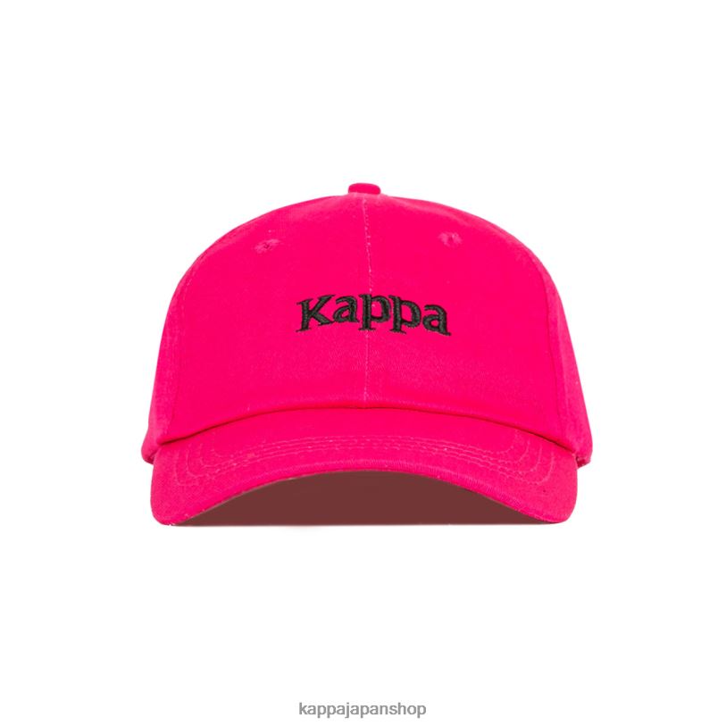 Kappa ユニセックス 本物のホーヘフェーンキャップ ピンクブラック 480LJ308