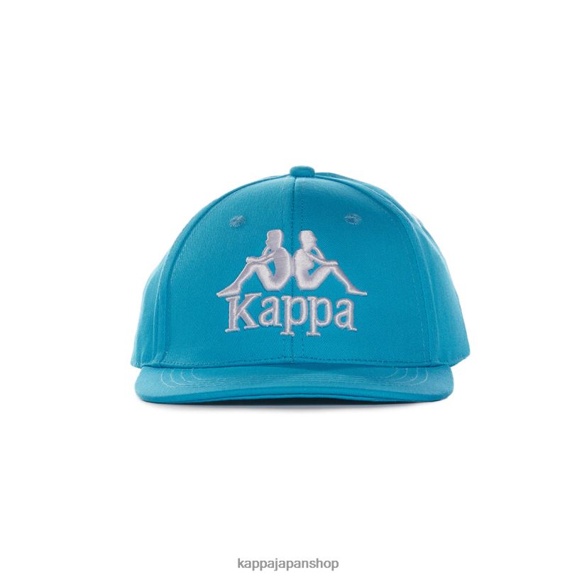 Kappa ユニセックス キッズオーセンティックブザデムキャップ ダークアクアホワイト 480LJ326