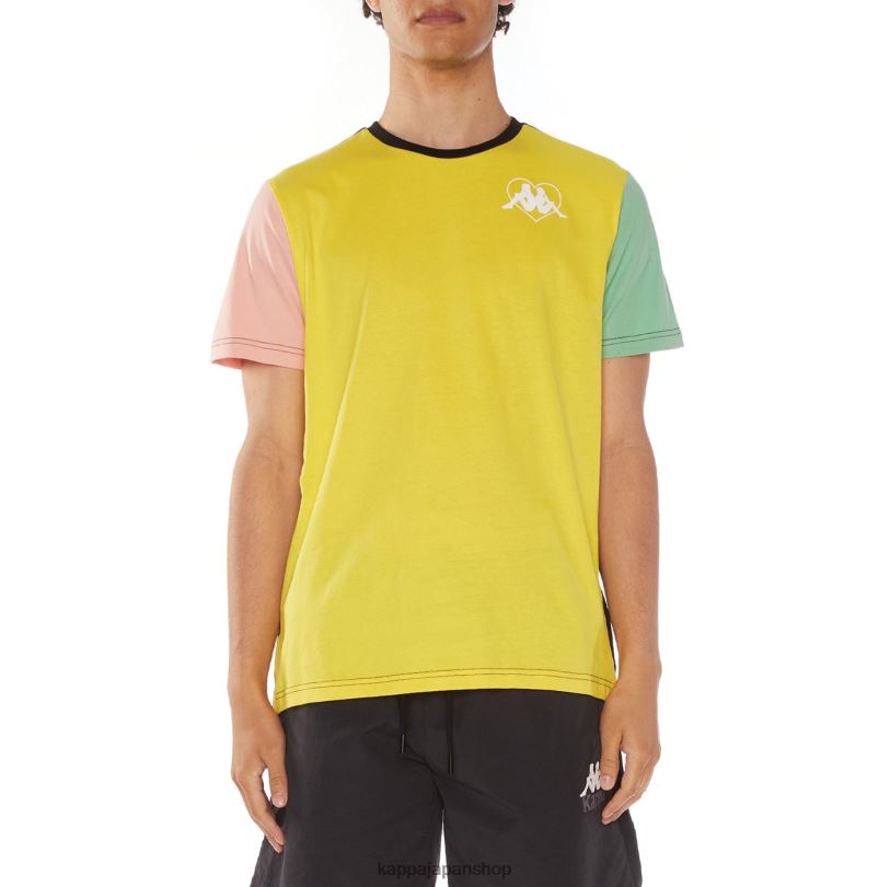 Kappa 男性 本物のザブゼTシャツ ブラックジェット 480LJ103