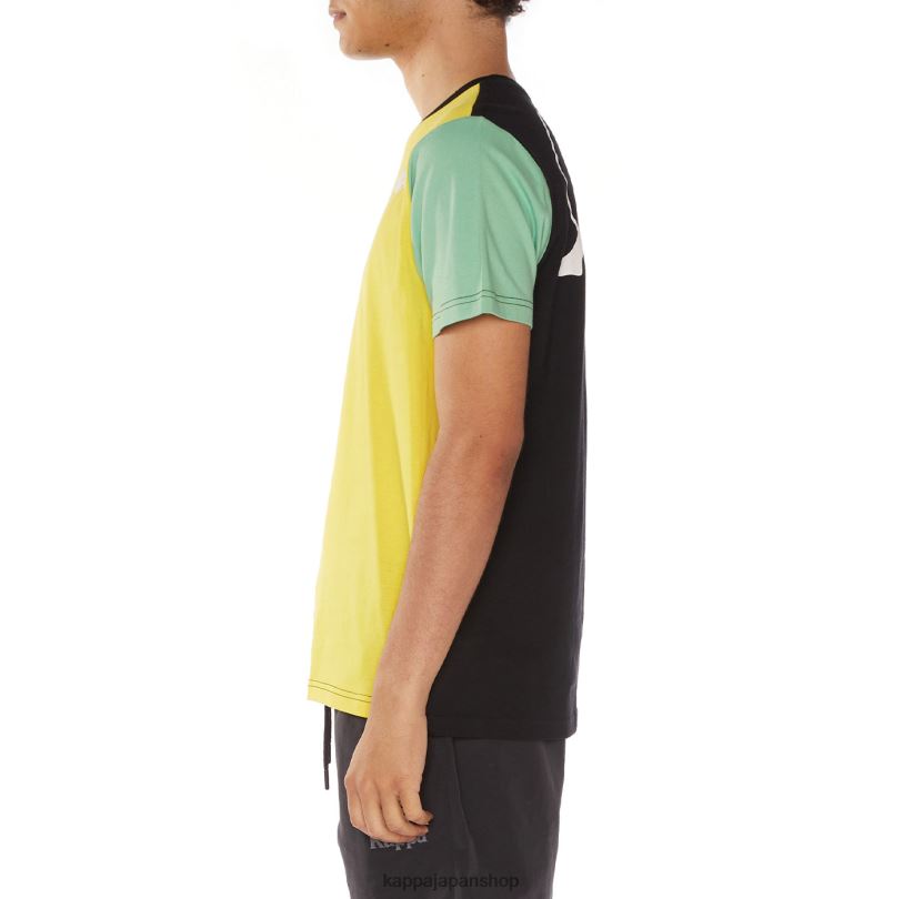 Kappa 男性 本物のザブゼTシャツ ブラックジェット 480LJ103