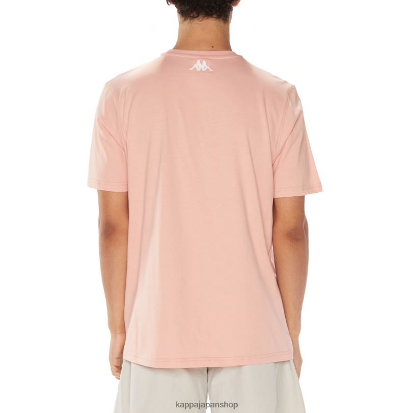Kappa 男性 アイラ Tシャツ ピンク 480LJ111