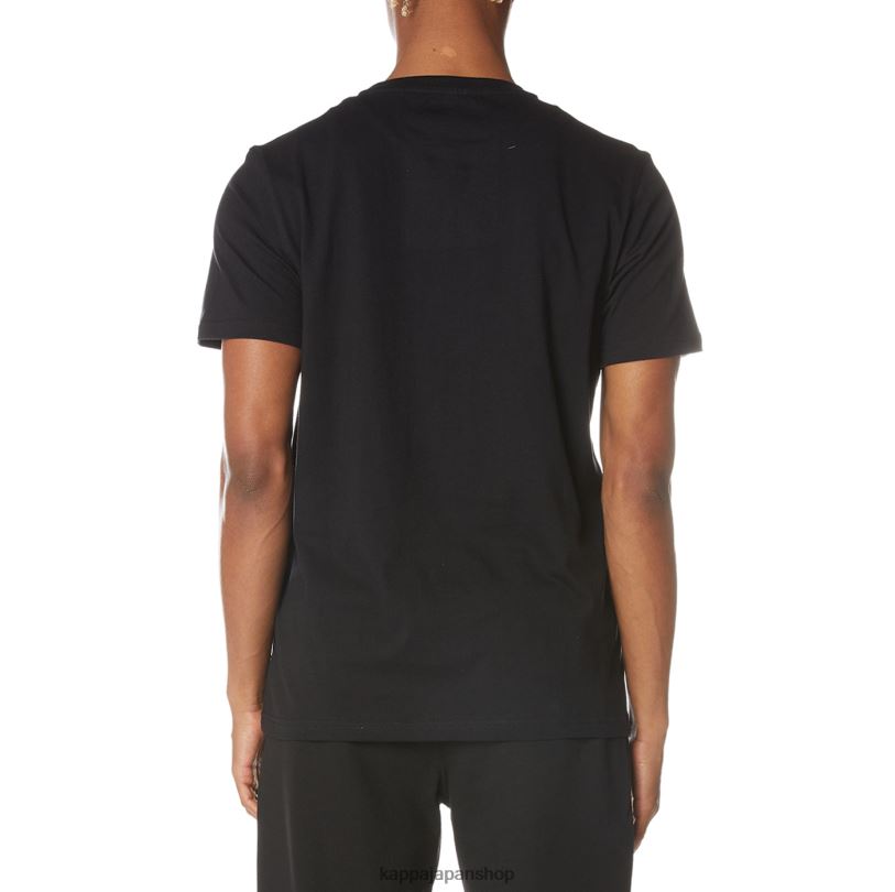 Kappa 男性 セージTシャツ ブラックジェット 480LJ121