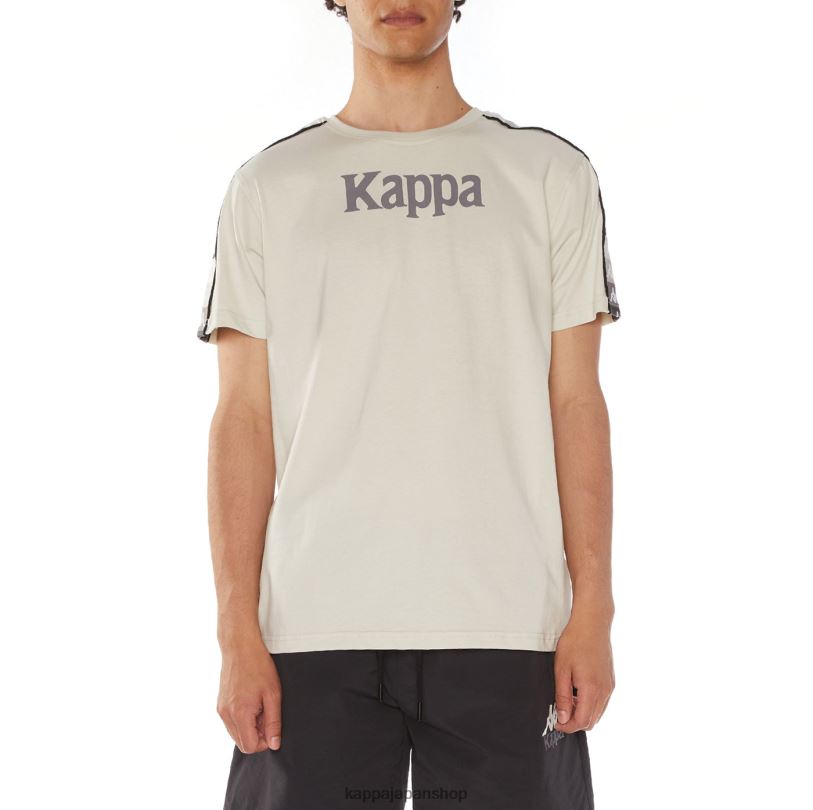 Kappa 男性 本物のアルテミスTシャツ グレー 480LJ124