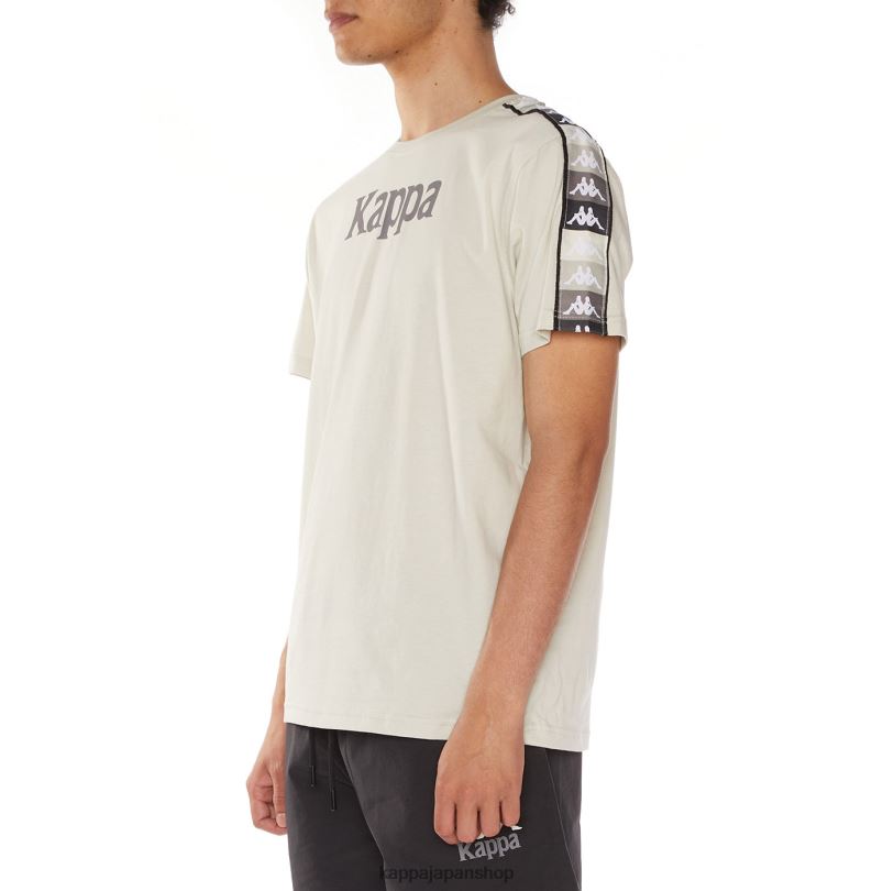 Kappa 男性 本物のアルテミスTシャツ グレー 480LJ124