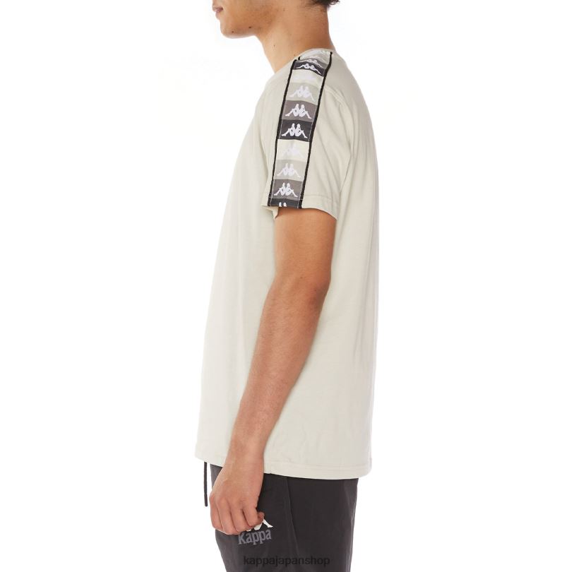 Kappa 男性 本物のアルテミスTシャツ グレー 480LJ124