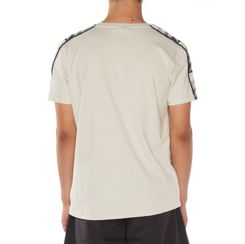 Kappa 男性 本物のアルテミスTシャツ グレー 480LJ124