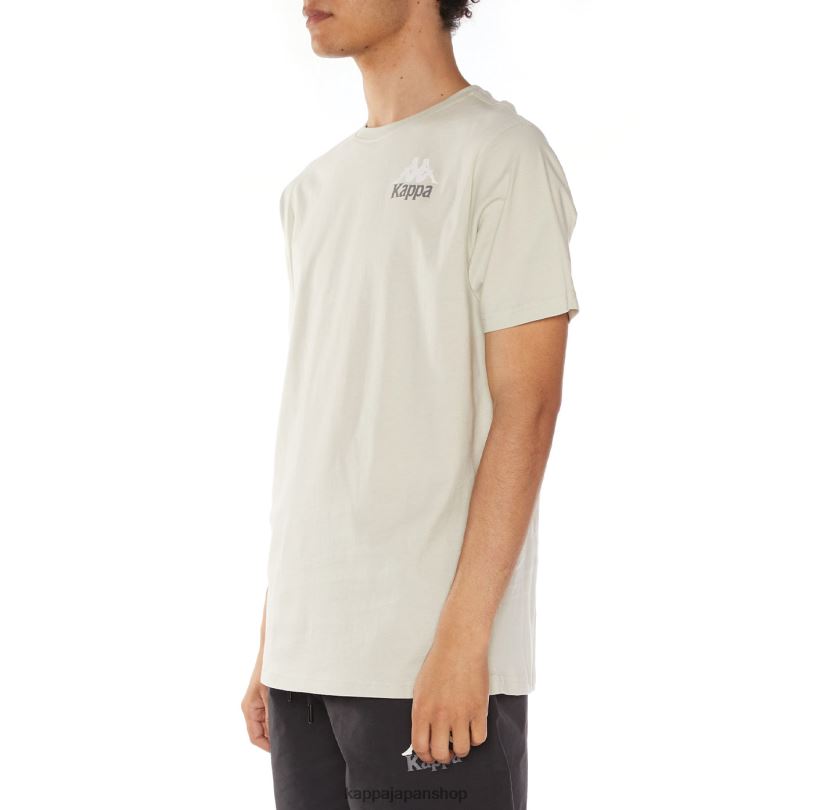 Kappa 男性 本物のエイブルズTシャツ グレー 480LJ126