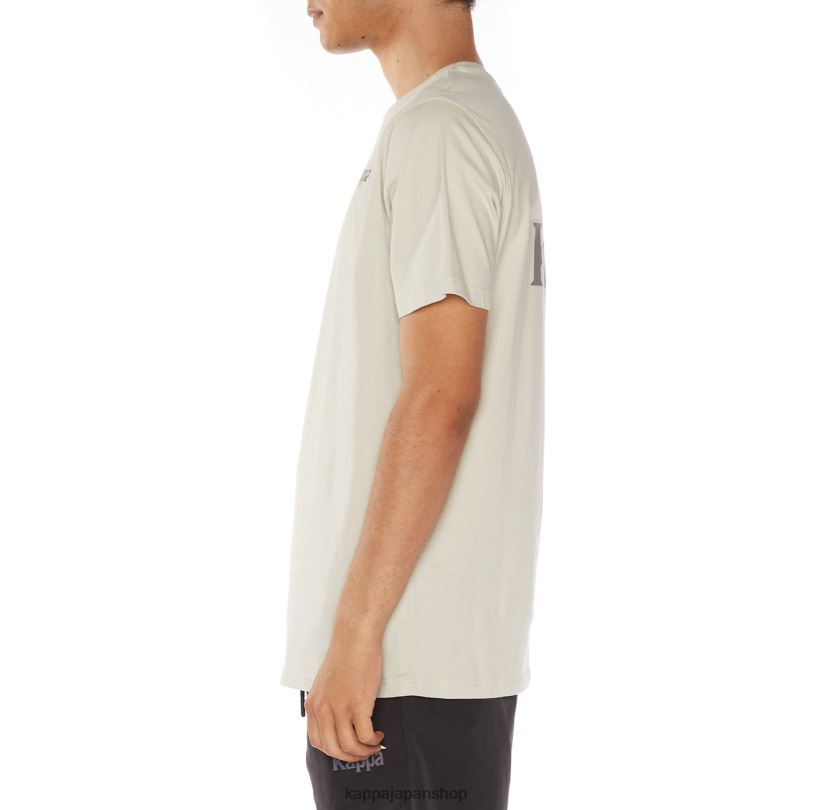 Kappa 男性 本物のエイブルズTシャツ グレー 480LJ126