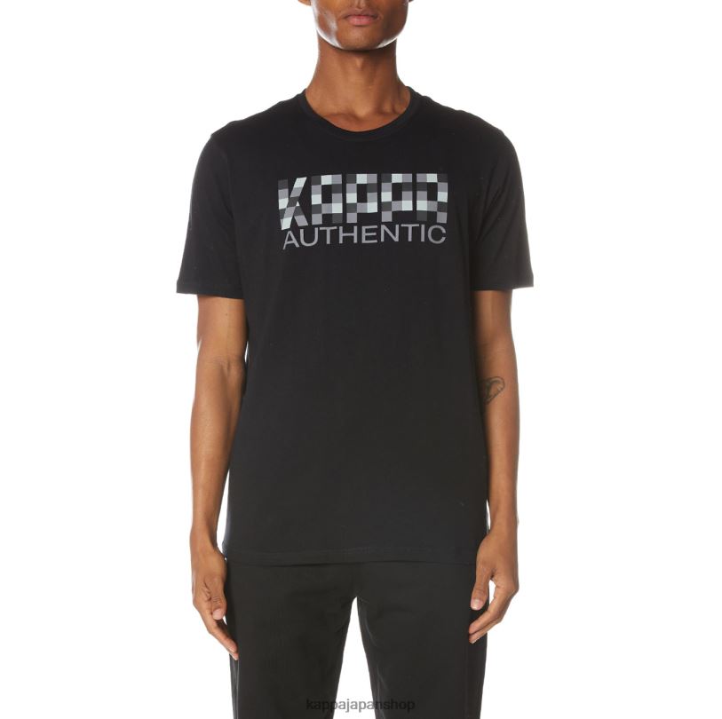 Kappa 男性 オーセンティックなリバーTシャツ ブラックジェット 480LJ133