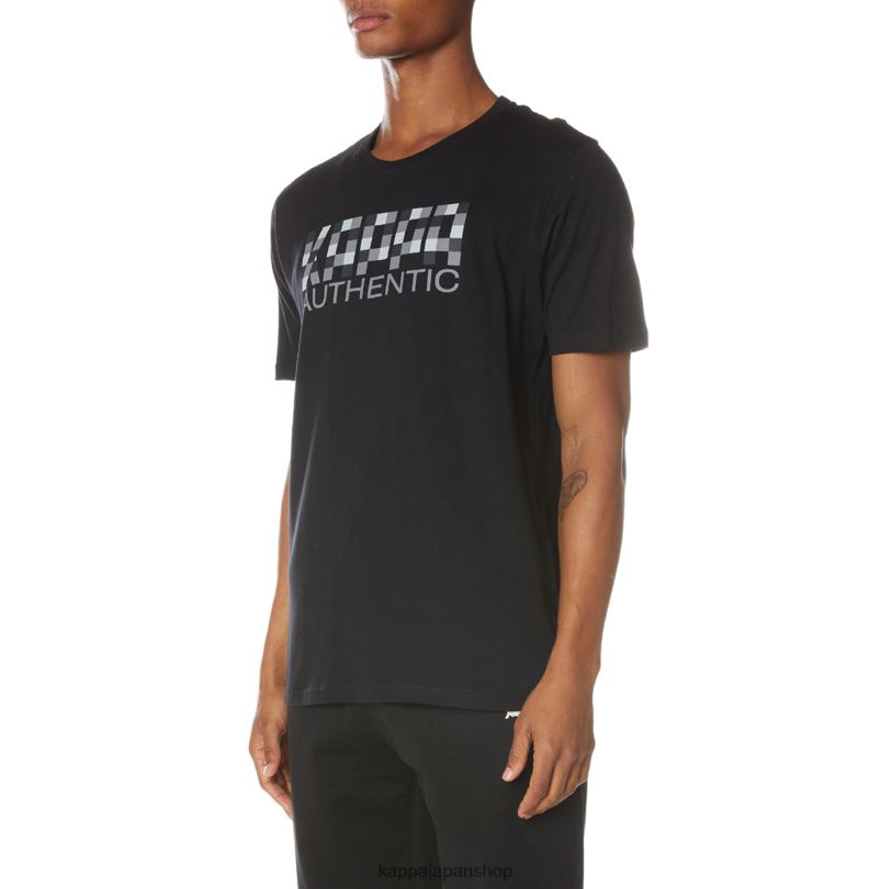 Kappa 男性 オーセンティックなリバーTシャツ ブラックジェット 480LJ133