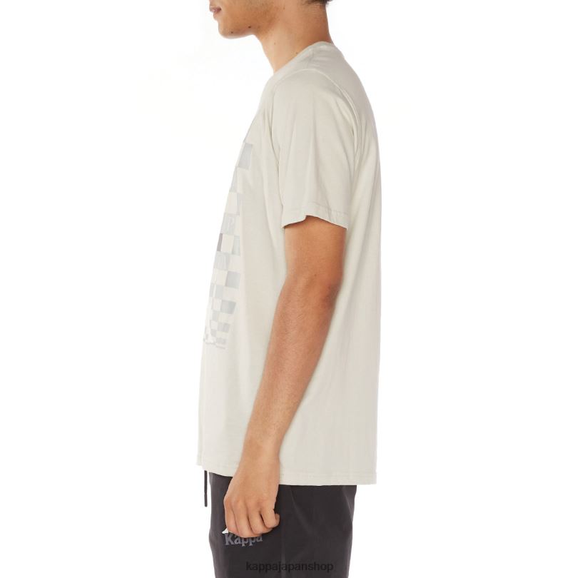 Kappa 男性 フィンTシャツ グレー 480LJ134