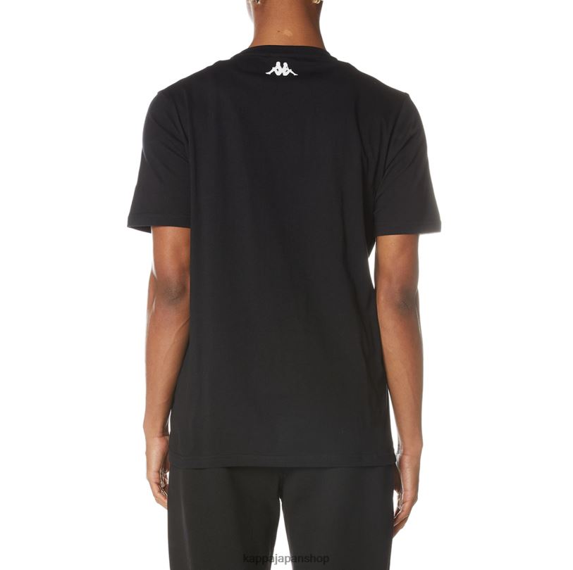 Kappa 男性 フィンTシャツ ブラックジェット 480LJ135