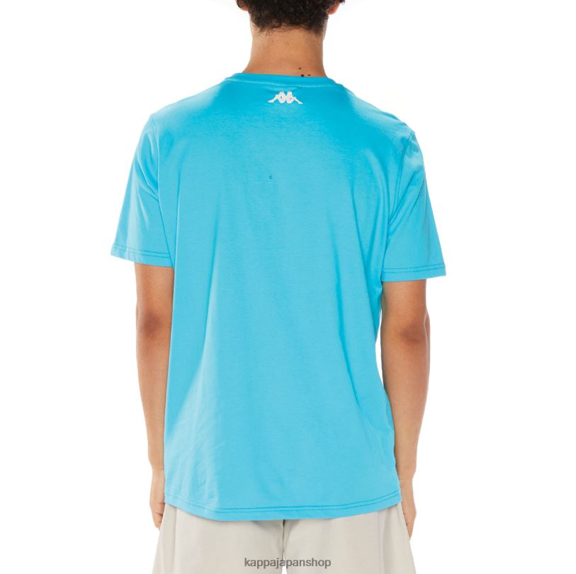 Kappa 男性 アイラ Tシャツ ターコイズ 480LJ138