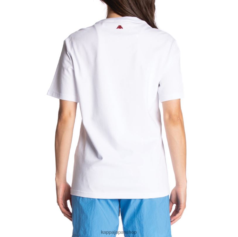Kappa 男性 ローブジョバーニミルファクTシャツ 白 480LJ196