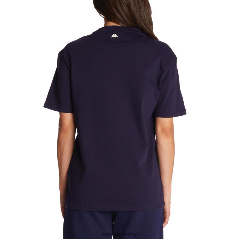 Kappa 男性 ローブ ジョバーニ レヴァティ Tシャツ 海軍 480LJ198