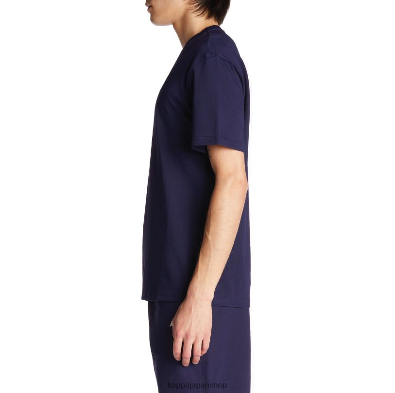 Kappa 男性 ローブジョバーニダルフィスTシャツ 海軍 480LJ199