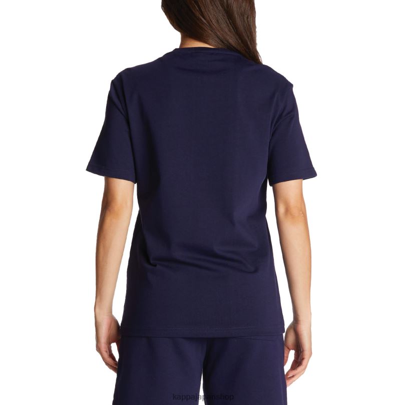Kappa 男性 ローブジョバーニダルフィスTシャツ 海軍 480LJ199