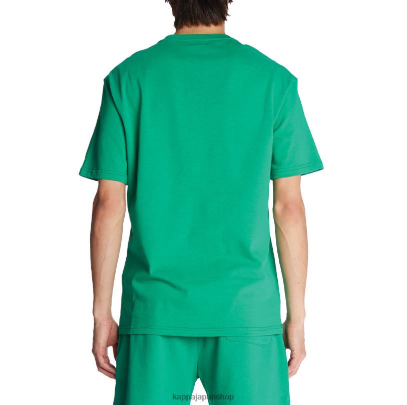 Kappa 男性 ローブジョバーニダルフィスTシャツ ケリーグリーン 480LJ200