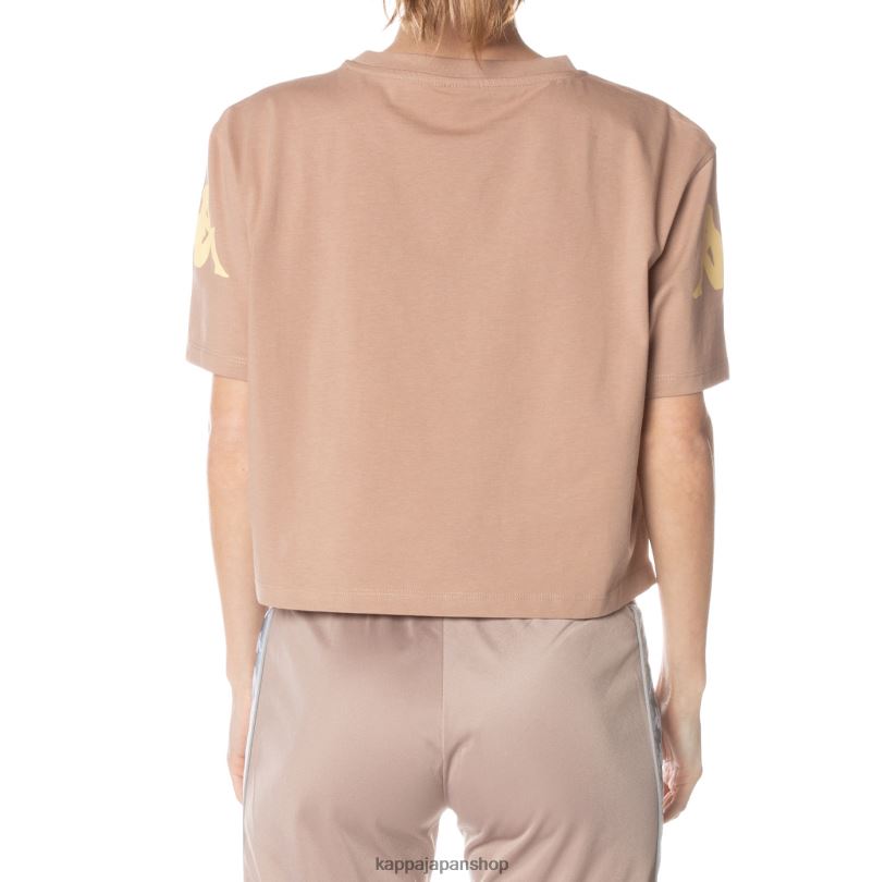 Kappa 女性 オーセンティックアミルクTシャツ ベージュ 480LJ383