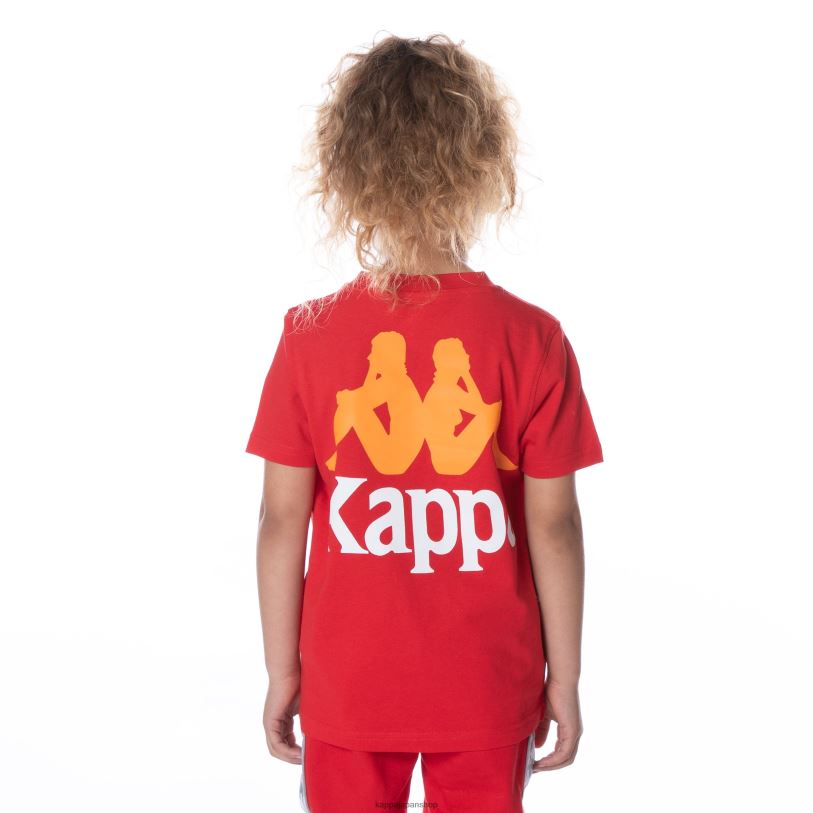 Kappa 子供たち キッズオーセンティックエイブルズTシャツ 赤 480LJ650