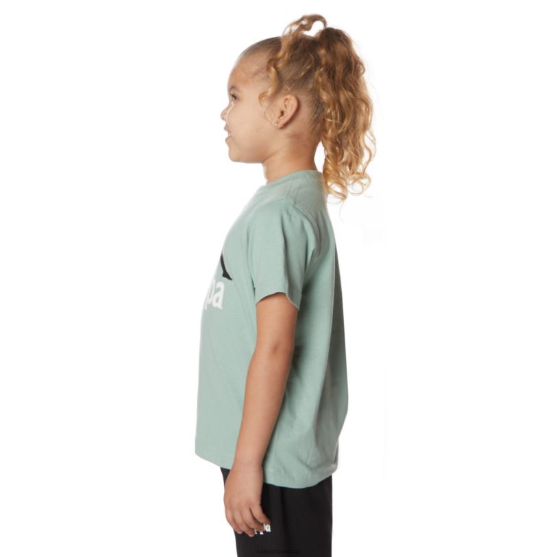 Kappa 子供たち キッズオーセンティックエステッシTシャツ セージ 480LJ658