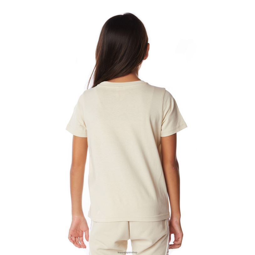 Kappa 子供たち キッズオーセンティックグラフィックグラフィックTシャツ ベージュ 480LJ663