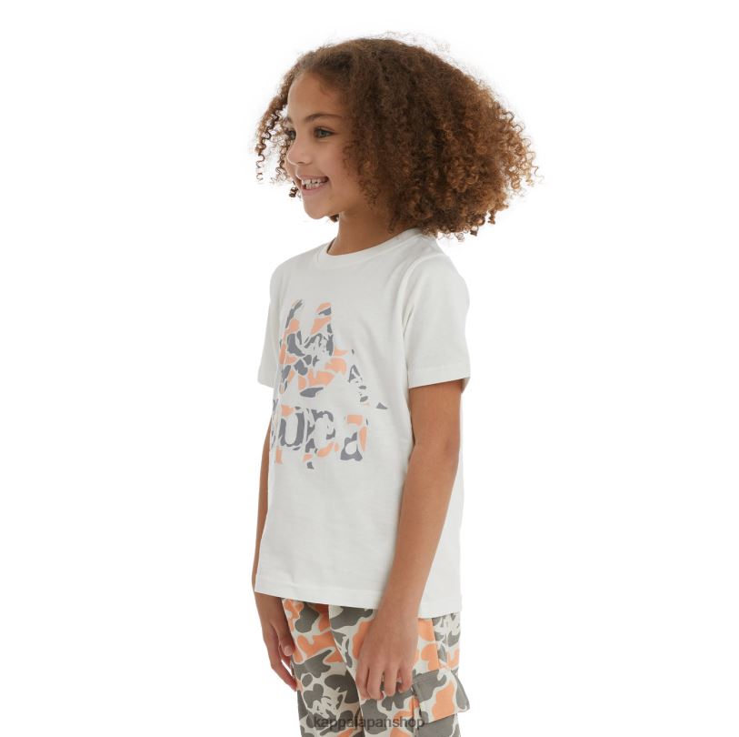 Kappa 子供たち キッズオーセンティックフーロTシャツ 桃 480LJ716