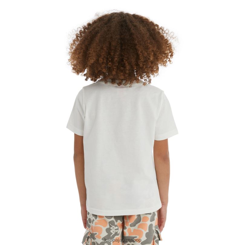 Kappa 子供たち キッズオーセンティックフーロTシャツ 桃 480LJ716