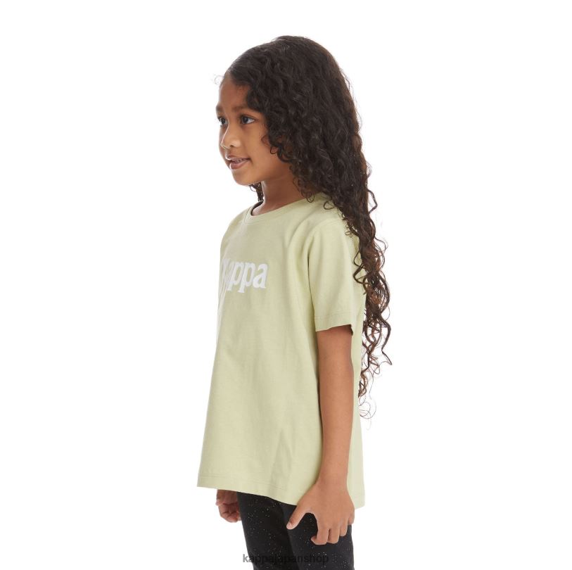 Kappa 子供たち キッズオーセンティックルニスTシャツ グリーンセージ 480LJ742