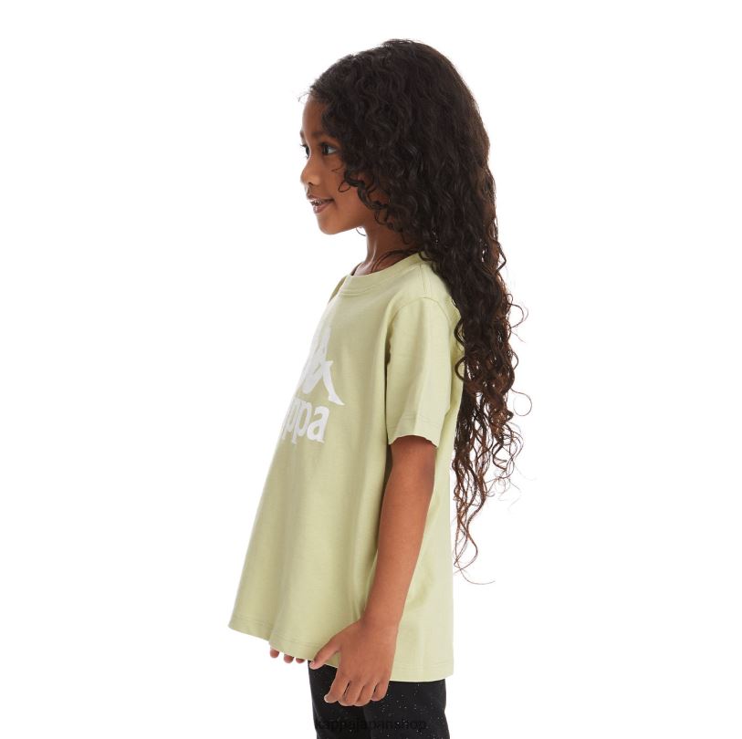 Kappa 子供たち キッズオーセンティックエステッシTシャツ グリーンセージ 480LJ744