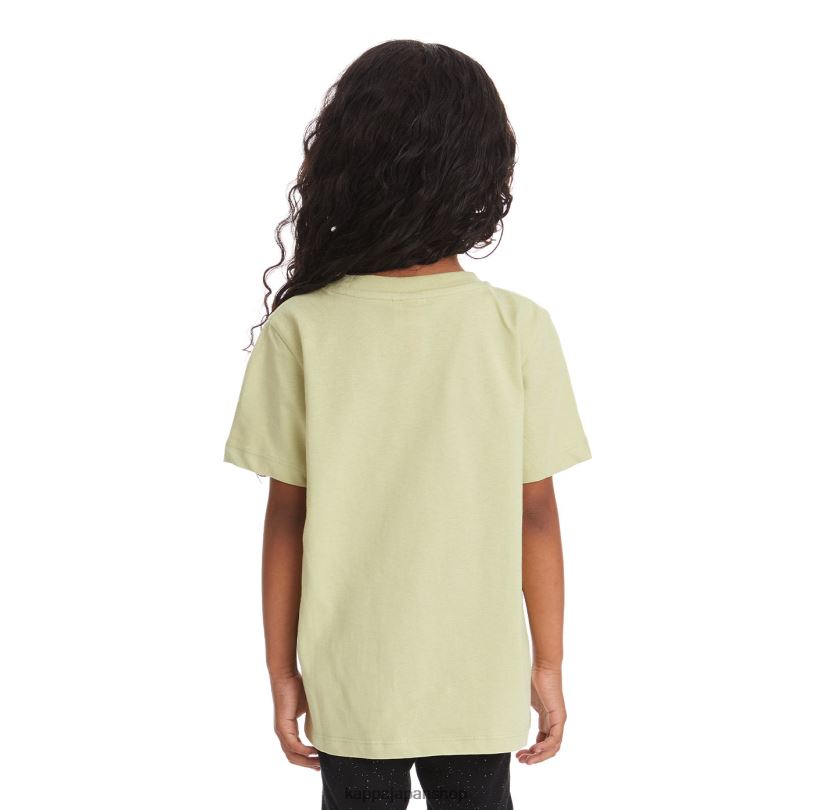 Kappa 子供たち キッズオーセンティックエステッシTシャツ グリーンセージ 480LJ744