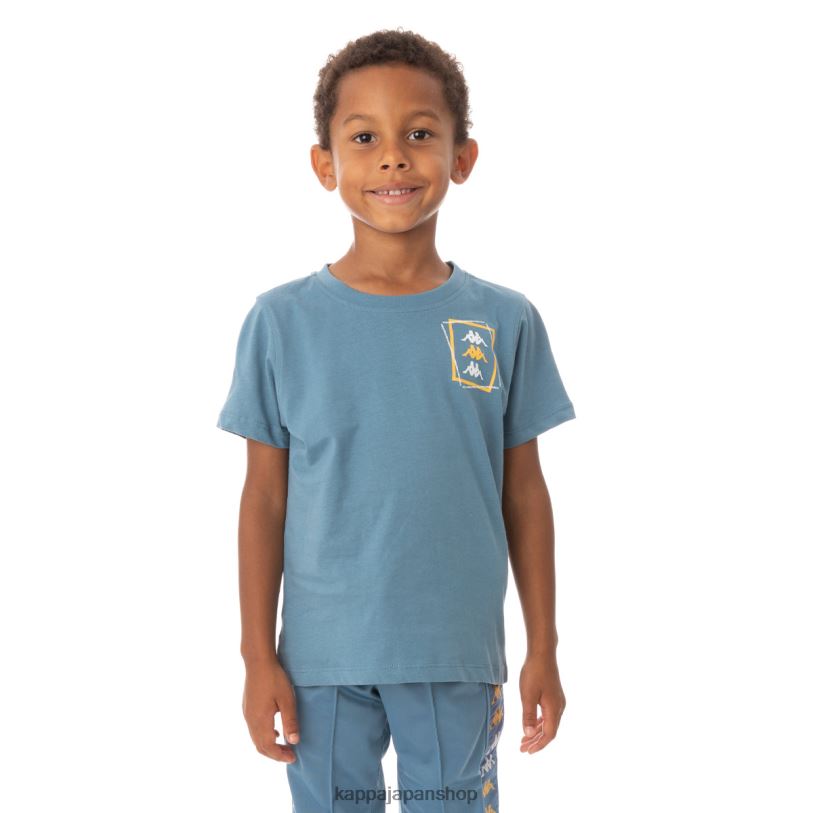 Kappa 子供たち キッズオーセンティックヴラドTシャツ ライトブルー 480LJ753