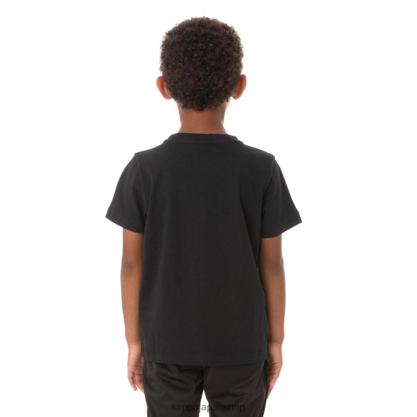 Kappa 子供たち キッズオーセンティックエステッシTシャツ 黒い煙 480LJ763