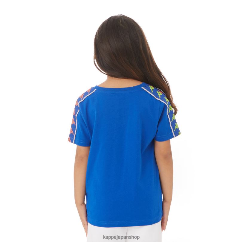Kappa 子供たち キッズオーセンティックベンドックTシャツ 青 480LJ783