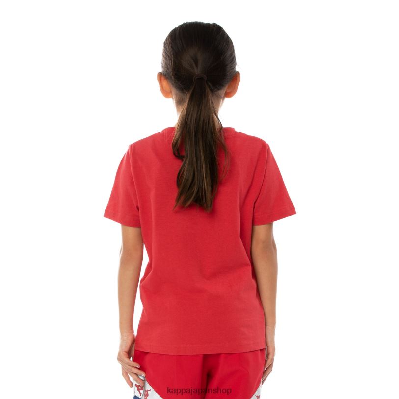 Kappa 子供たち キッズオーセンティックドリス反射Tシャツ 赤青反射 480LJ784