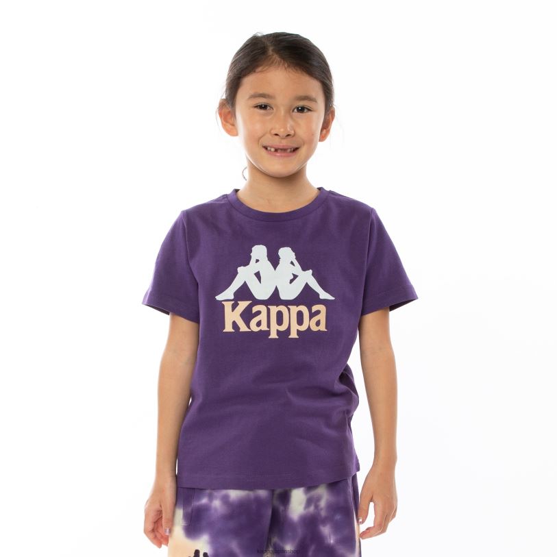 Kappa 子供たち キッズオーセンティックドリス反射Tシャツ 赤青反射 480LJ784